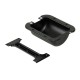 Black Cabinet Bar Handle with Aluminium Handle and Plastic Dish.